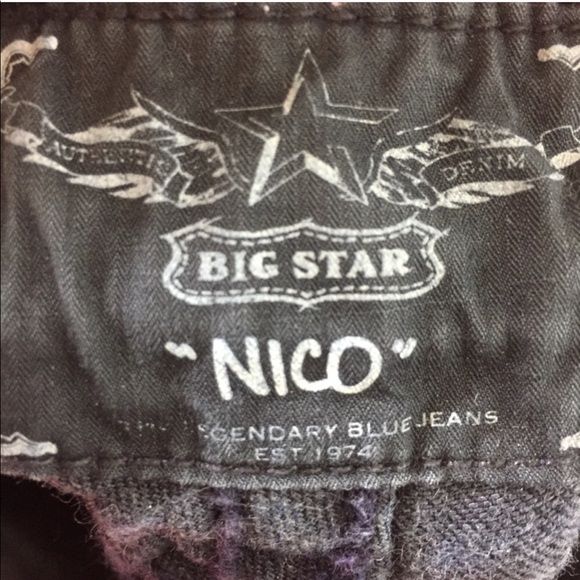 Big Star Nico Distressed Skinny Jeans - Picture 4 of 6